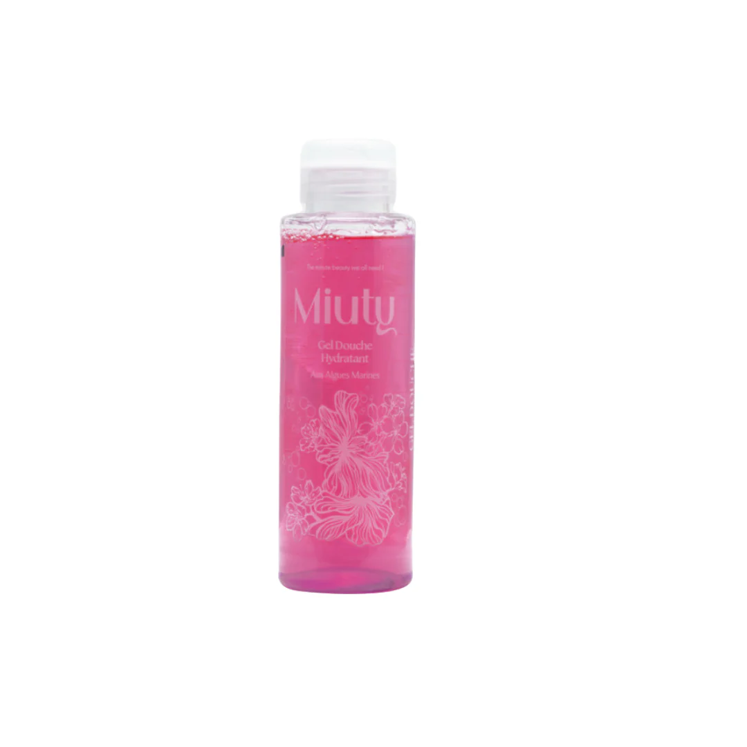 MIUTY Gel Douche Hydratant 380ml Nettoyant Adoucissant Peau Douce Souple Tous Types Peaux