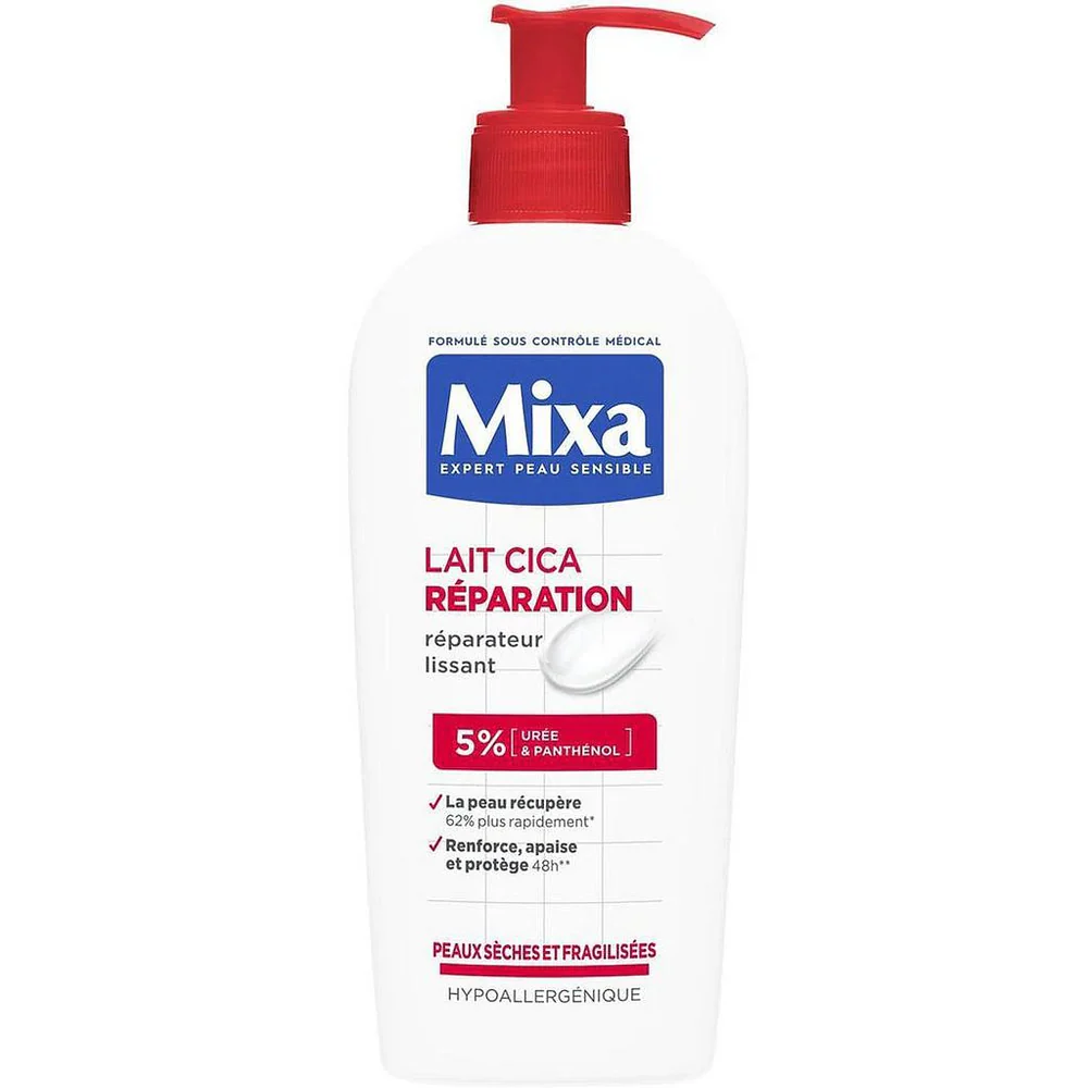 Mixa Expert Peau Sensible – Cica-Lait Réparation Avancée – 250ml