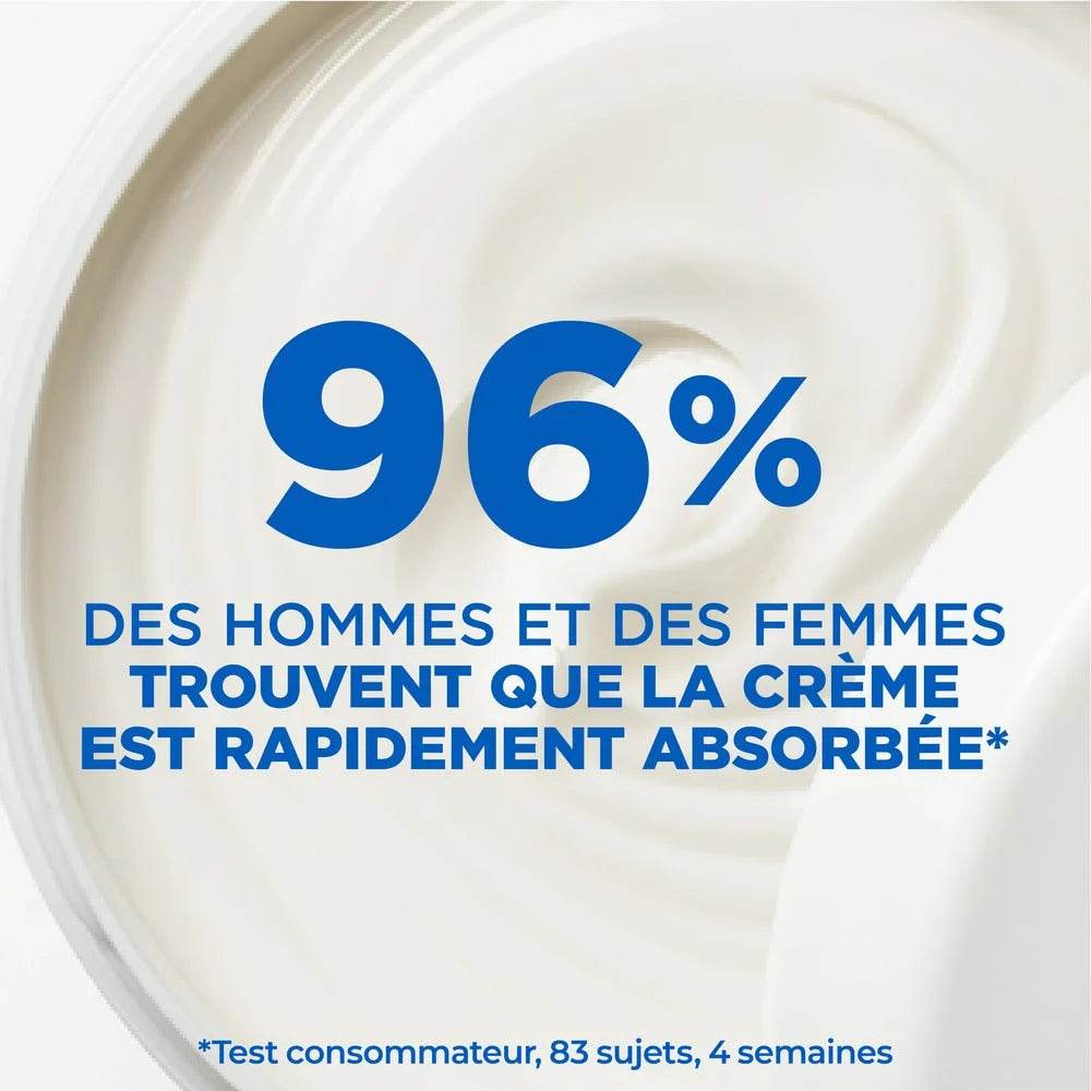 MIXA Crème Fraîche et Fondante Acide Hyaluronique Pur 400ml Crème Hydratante Corps Peaux Sèches Sensibles Hydratation 24h - Image 2