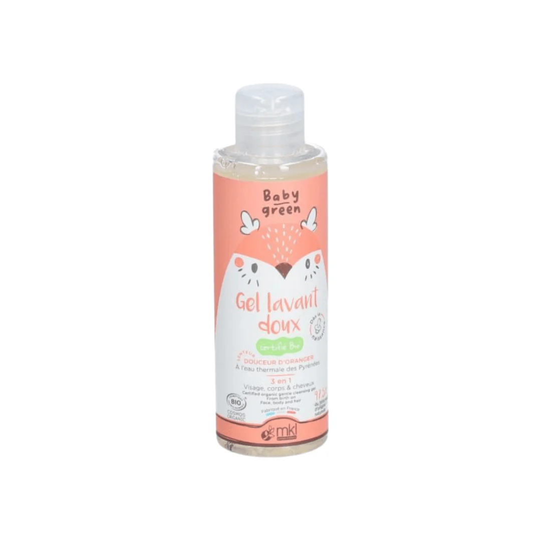 MKL Baby Green Gel Lavant Doux Bio 1L - Image 2