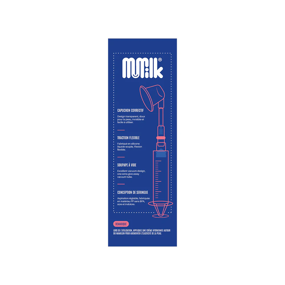 MUMILK Correcteur de Mamelon Accessoire Allaitement Mamelons Inversés Rétractés Préparation Allaitement Confort - Image 5