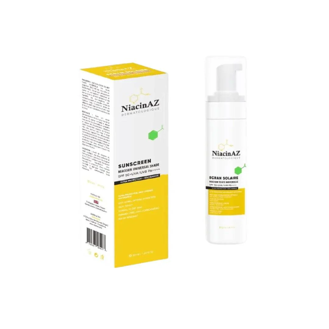NIACINAZ NACISUN Légère Invisible 50ml Protection Solaire Texture Ultra-Légère Invisible Premium