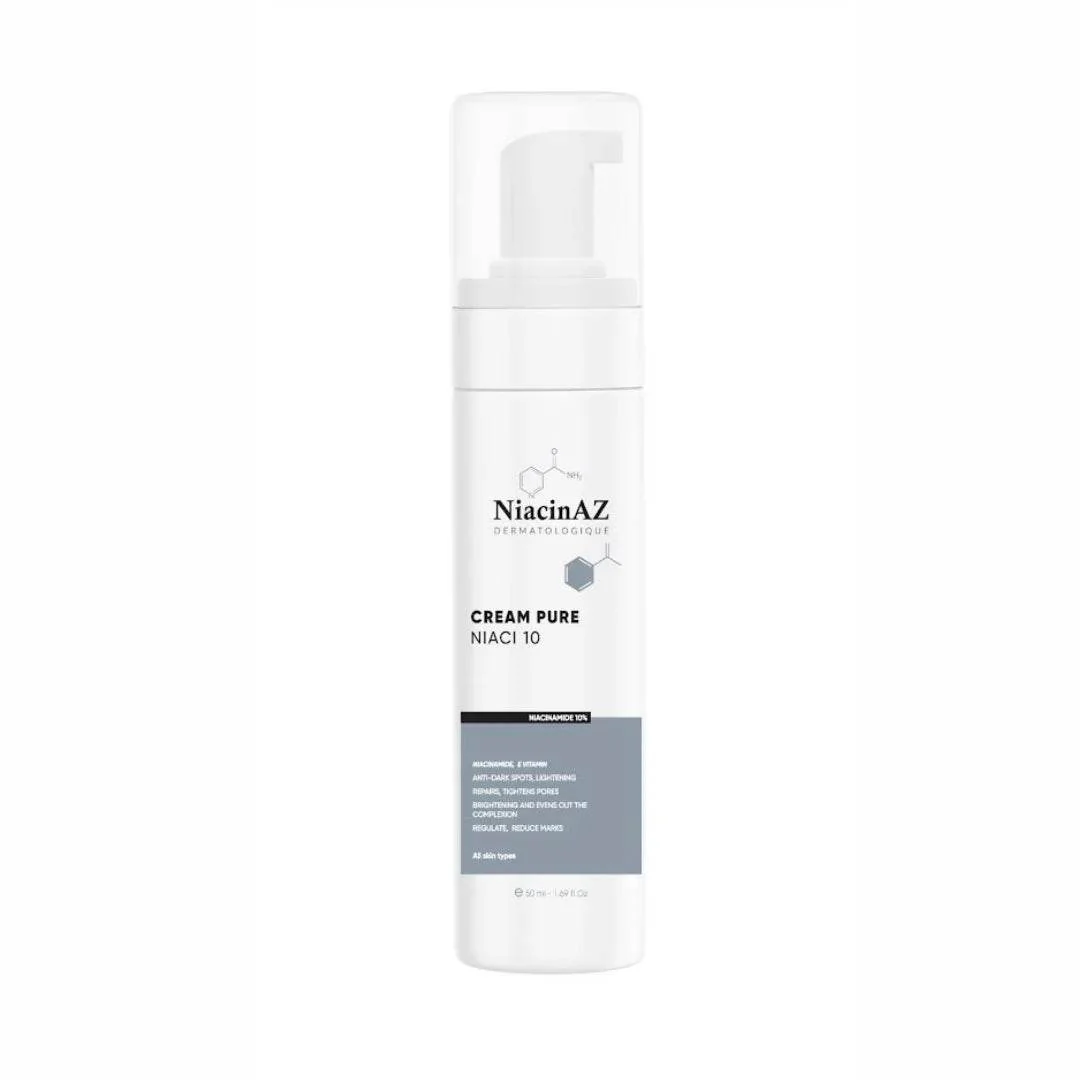NIACINAZ NIACI 10 Crème Anti-Taches 50ml Niacinamide Éclaircissant Unifiant Teint Premium
