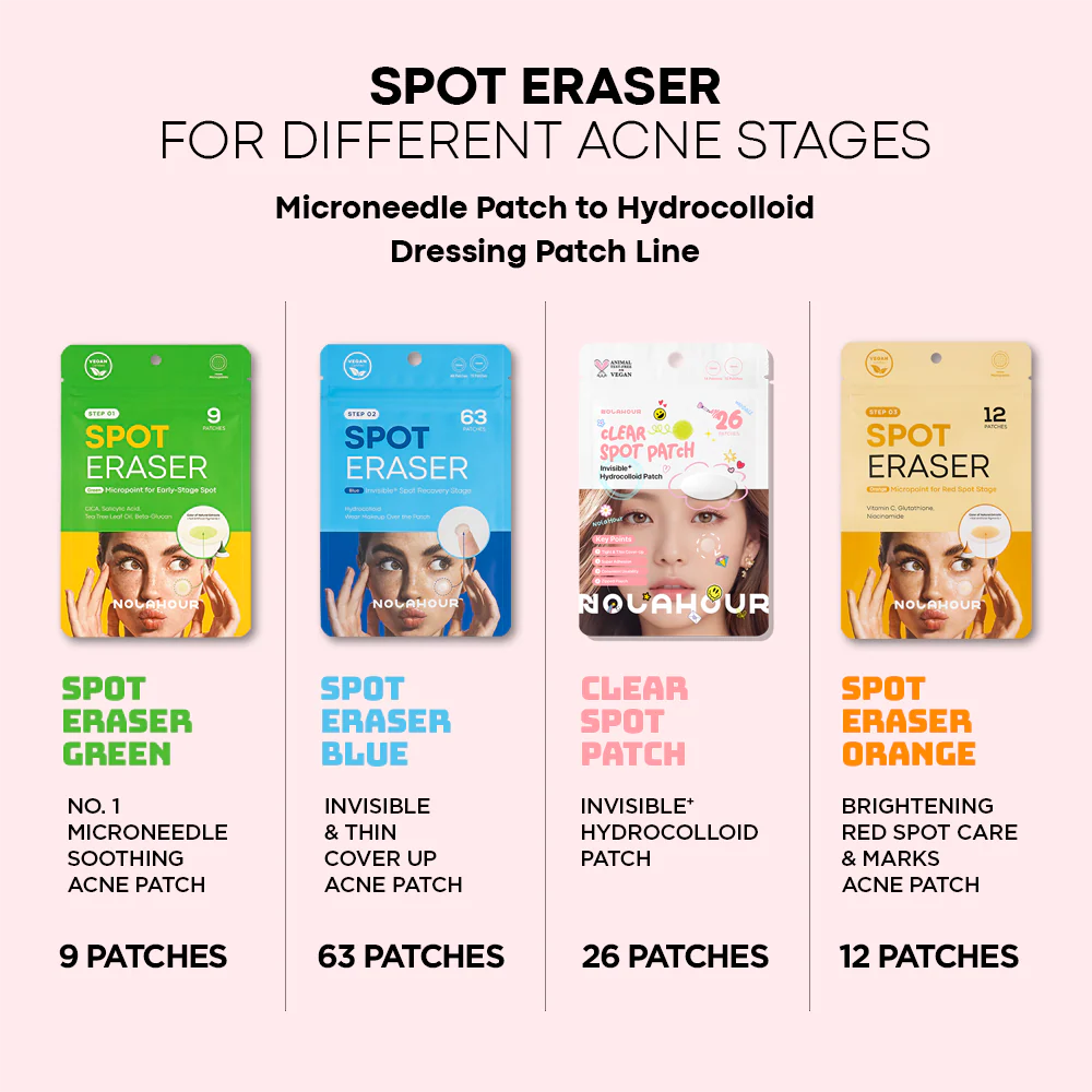 NOLAHOUR Clear Spot Patch 26 Patchs Anti-Imperfections Boutons Acné Invisible Hydratation - Image 5