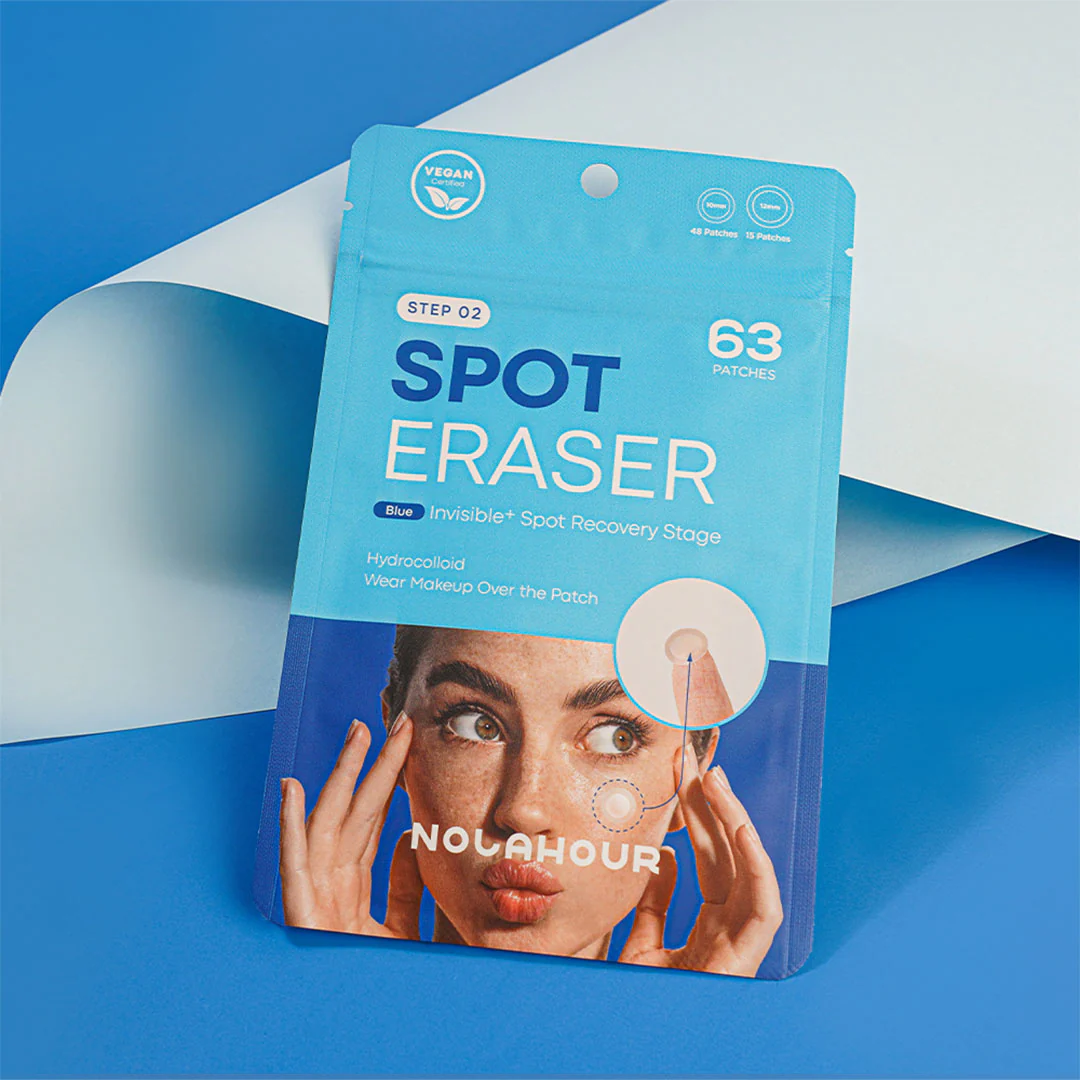 NOLAHOUR Spot Eraser Blue Step02 63 Patchs Anti-Acné Traitement Intensif Boutons Inflammation - Image 2