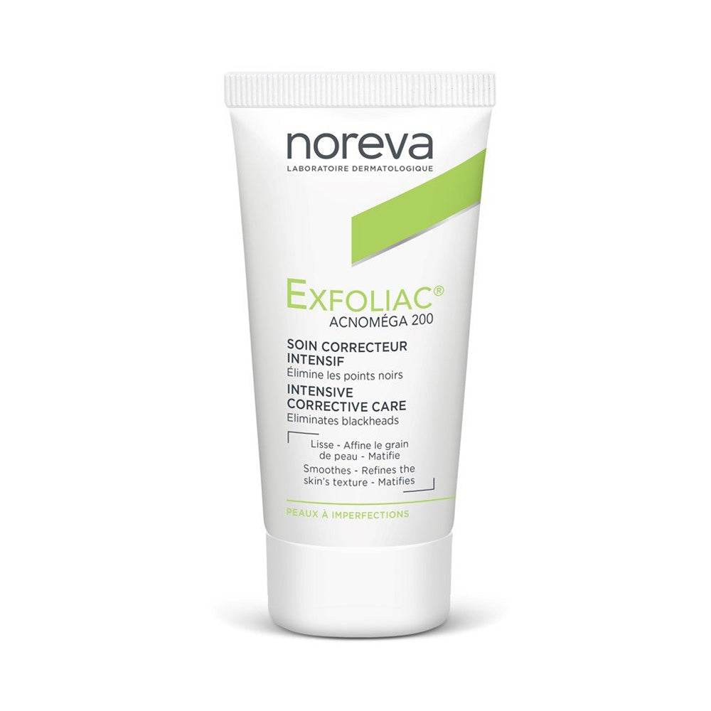 Noreva Exfoliac Acnoméga 200 30ml Soin Anti-Acné Intensif Kératolytique Peaux Très Grasses
