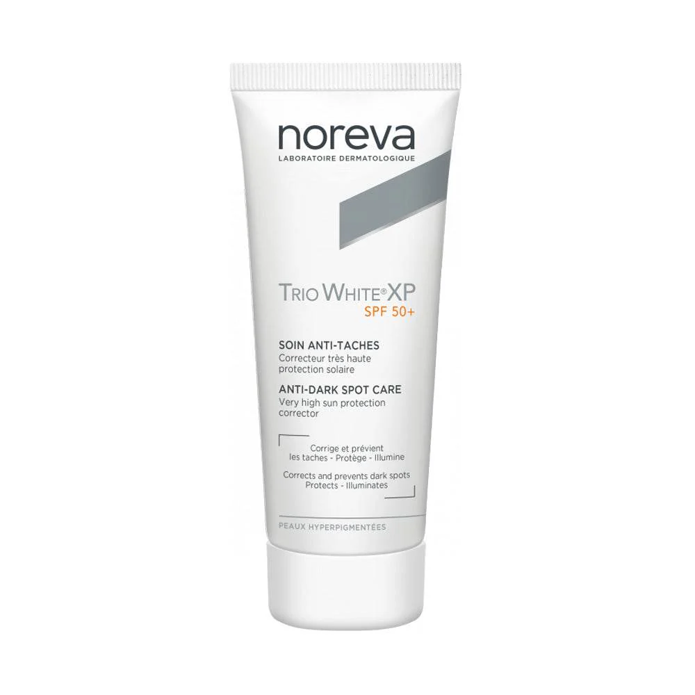 Noreva TRIO WHITE XP Soin Anti-Taches SPF50+ 40ml Protection Solaire Dépigmentant