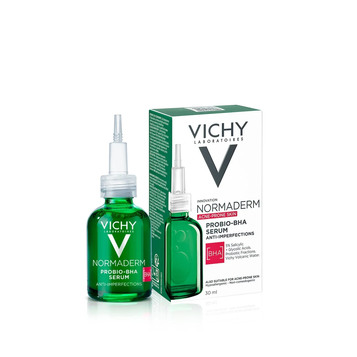 VICHY Normaderm Sérum Anti-Imperfections Probio-BHA Purifiant 30ml - Image 4