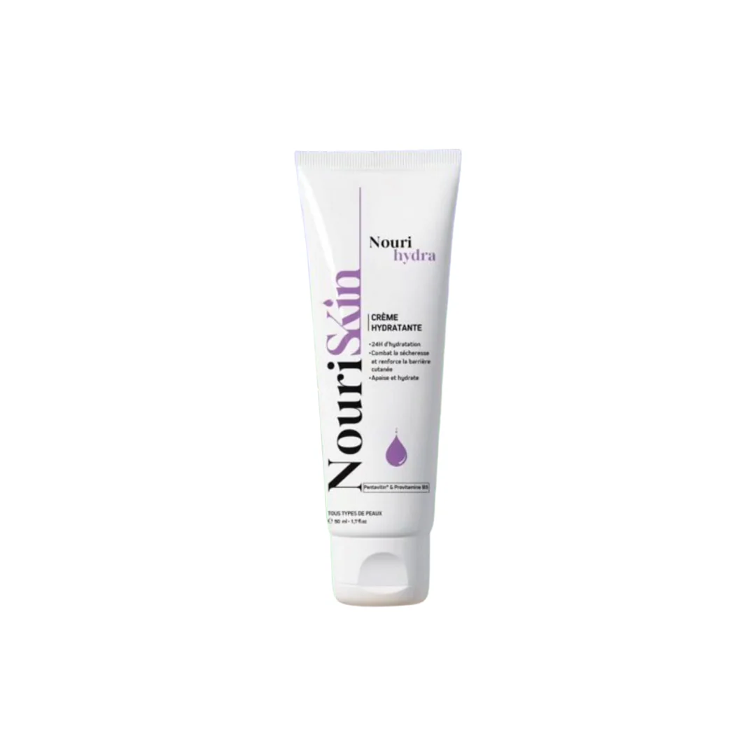Nouriskin Nouri Hydra Crème Hydratante 50ml Soin Visage Hydratant Nourrissant Anti-Âge Réparateur Peau Sèche