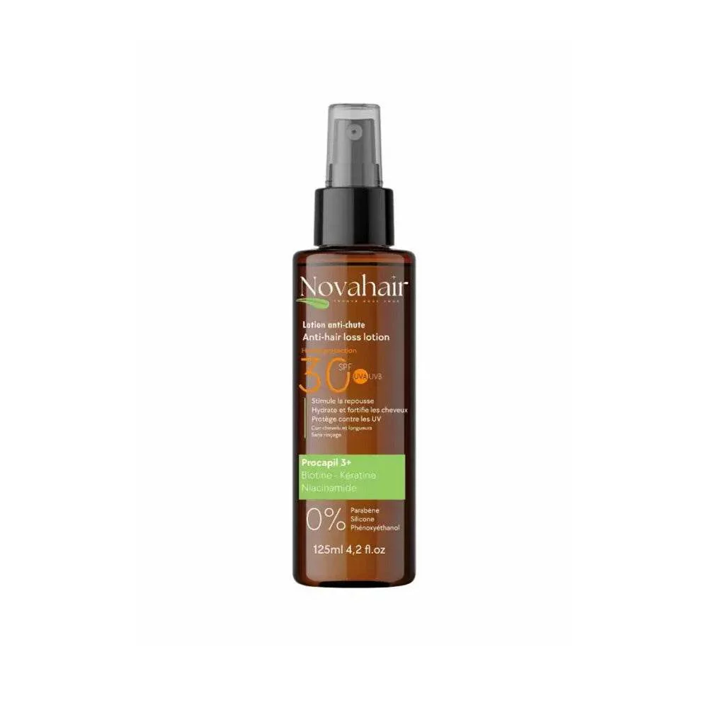 Novahair Lotion Capillaire Anti-Chute SPF30 125ml Procapil Niacinamide Kératine