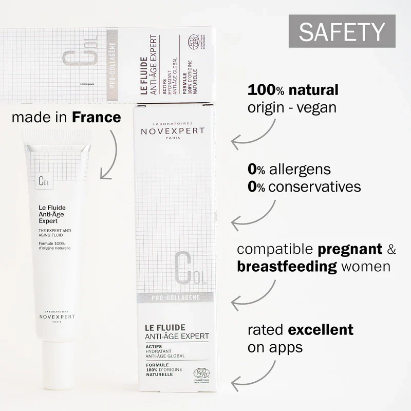 NOVEXPERT Fluide Anti-Age Expert 40ml - Fluide Anti-Rides Triple Action Premium - Image 4