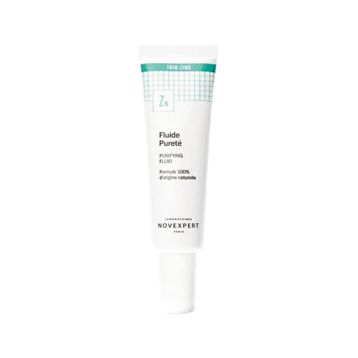 NOVEXPERT Pack Fluide Pureté Trio-Zinc 30ml + Stop Bouton Express 7ml = Trousse - Image 5