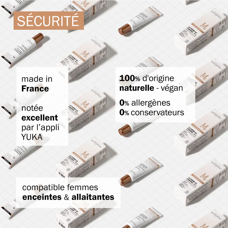 Novexpert La Crème au Caramel Éclat Ivoire Pro-Mélanine 30ml BB Crème Teint Clair - Image 4