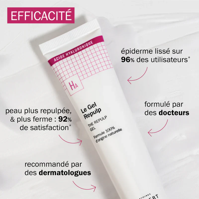 NOVEXPERT Le Gel Repulp à l'Acide Hyaluronique 40ml - Gel Hydratant Repulpant Premium - Image 4