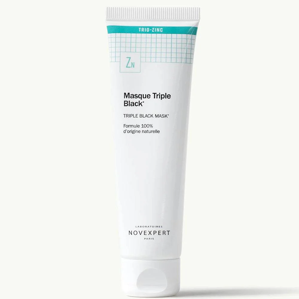NOVEXPERT Masque Triple Black 70g - Masque Purifiant Charbon Premium