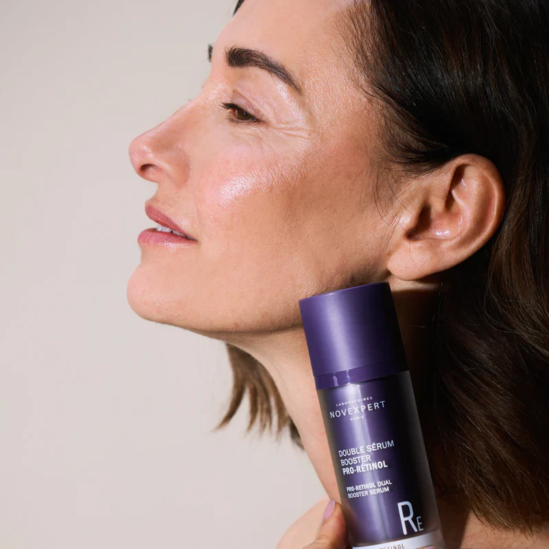 NOVEXPERT Pro Retinol Routine Anti-Âge Double Sérum Booster 30ml + Baume Démaquillant 150ml Offert - Image 2