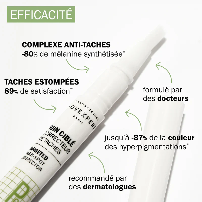 NOVEXPERT Soin Ciblé Correcteur De Taches 2ml - Stylo Anti-Taches Précision Premium - Image 5