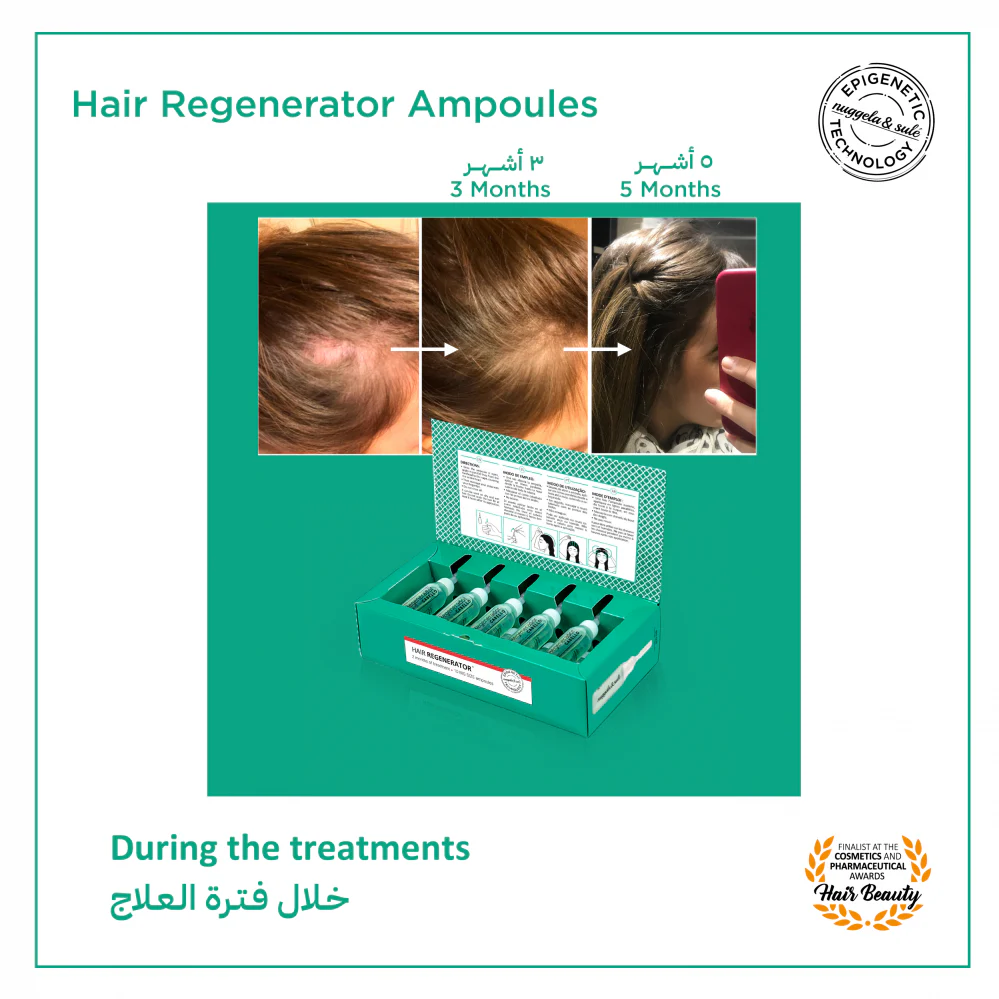 Nuggela & Sule Hair Regenerator Ampoules 4 Unités Pack Traitement Capillaire Anti-Chute Régénérant - Image 6