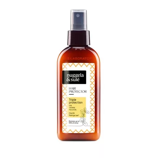NUGGELA & SULE Total Hair Protecteur 125ml Spray Protecteur Cheveux Thermoprotecteur Anti-Casse Brillance