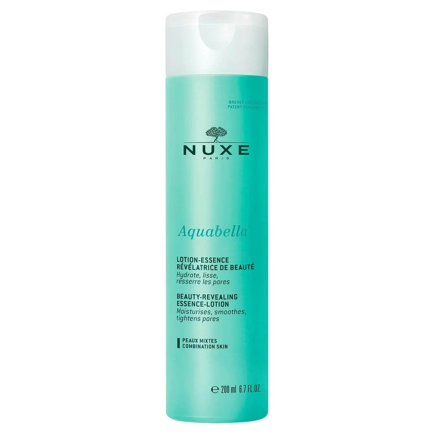 Nuxe Aquabella Lotion Essence 200ml - Lotion Hydratante Resserre Pores Affine Grain Peau