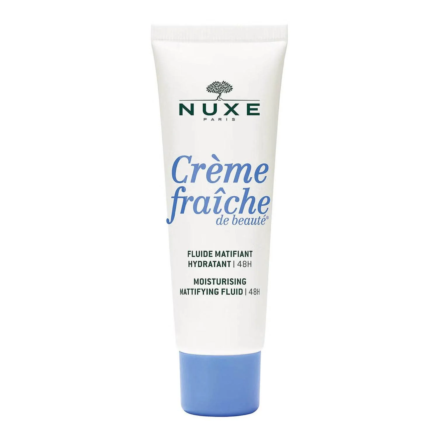 Nuxe Crème Fraîche Fluide Matifiant Hydratant 50ml - Fluide Hydratant Matifiant Peaux Mixtes Grasses