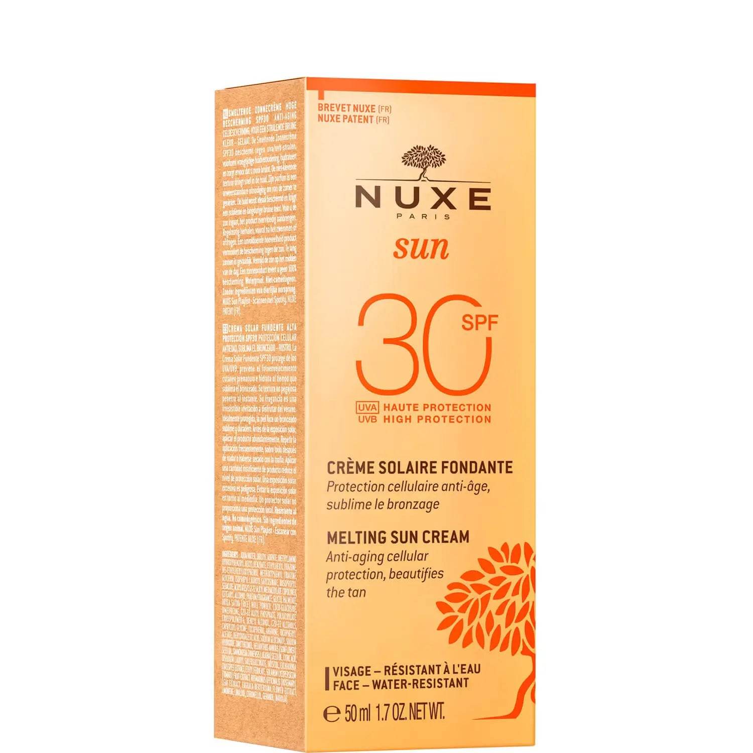 Nuxe Crème Solaire Fondante Haute Protection SPF30 50ml - Crème Solaire Hydratante UVA/UVB - Image 2