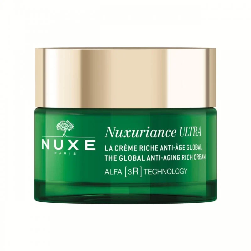 NUXE Nuxuriance Ultra Crème Riche Anti-Âge Globale 50ml + Crème Nuit 15ml Coffret Redensifiant Peaux Sèches - Image 2