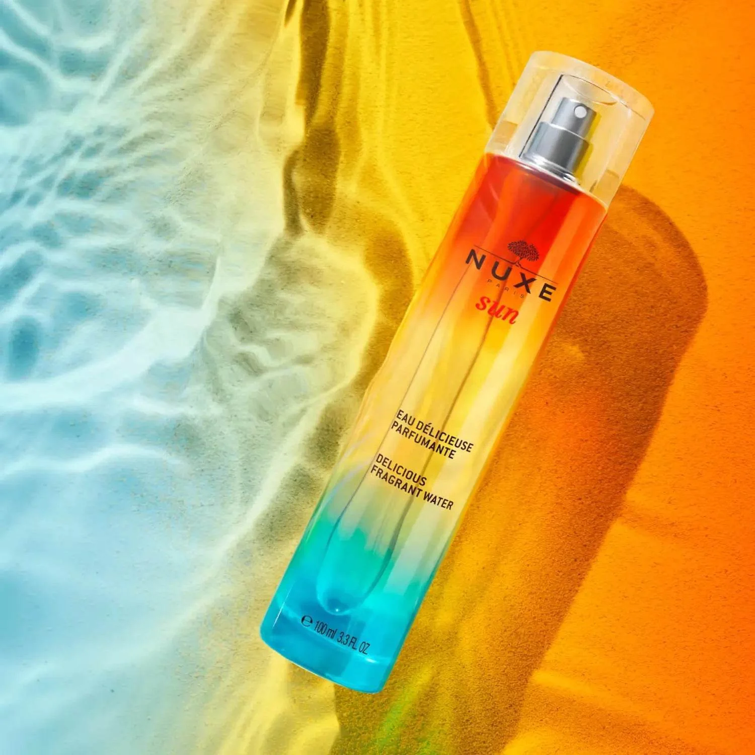 Nuxe Sun Eau Délicieuse Parfumante 100ml - Fragrance Été Envoûtante Fleurs Oranger Vanille Coco - Image 2
