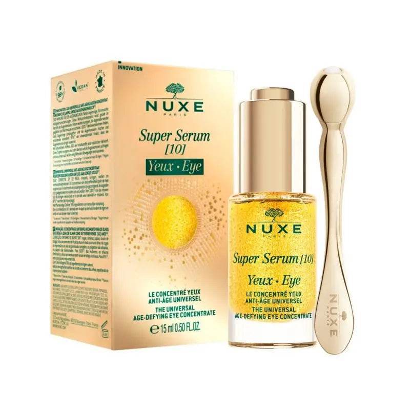 NUXE Super Sérum [10] Yeux Le Concentré Yeux Anti-Âge Universel 15ml - Sérum Contour Yeux Regard 10 Ans Plus Jeune