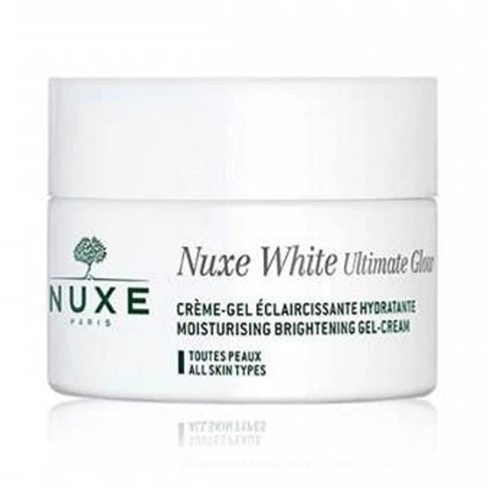 Nuxe White Ultimate Glow Crème Gel 50ml - Crème Gel Unifie Améliore Qualité Peau Toutes Peaux