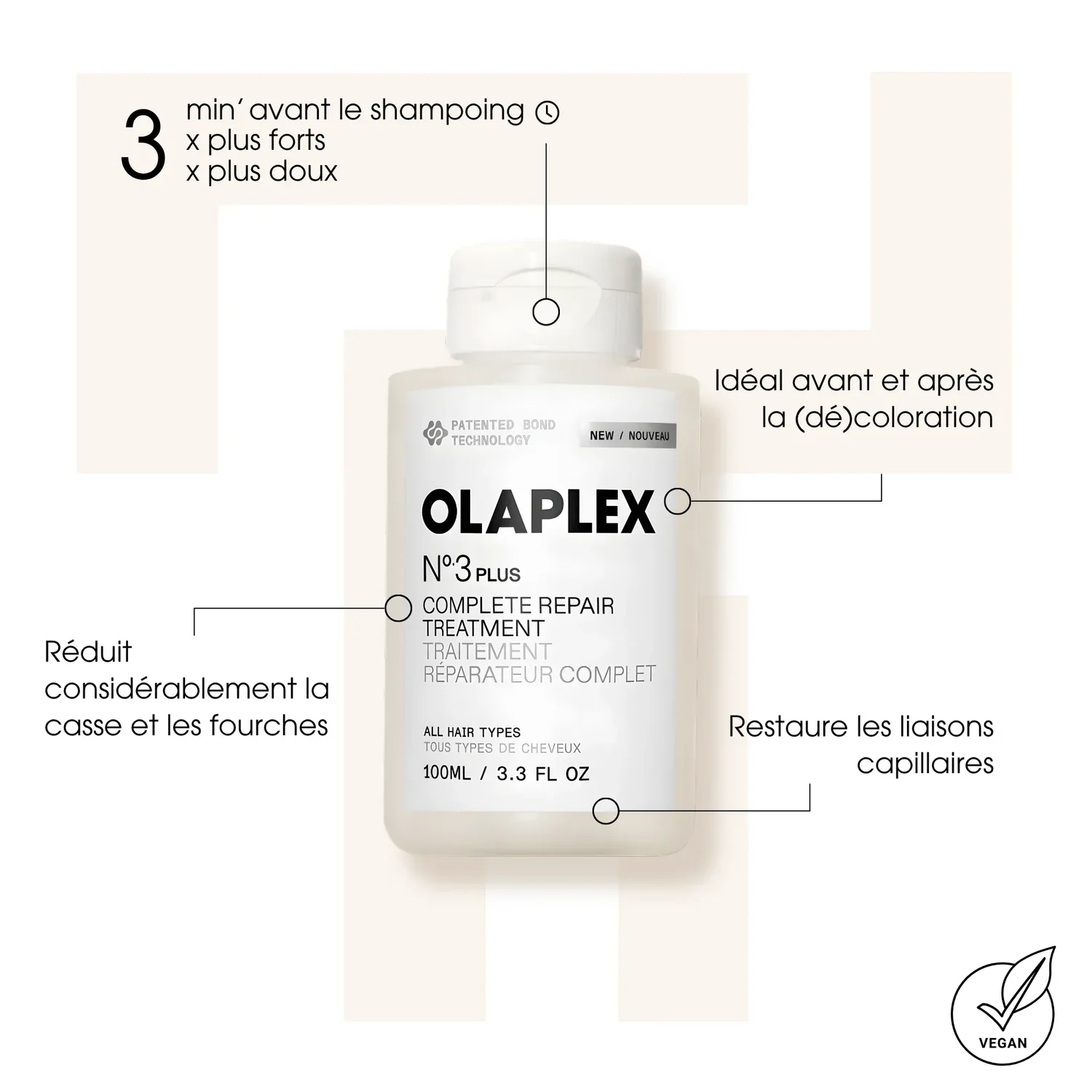Olaplex Plus Complet Repair Traitement N°3 100ml - Image 5