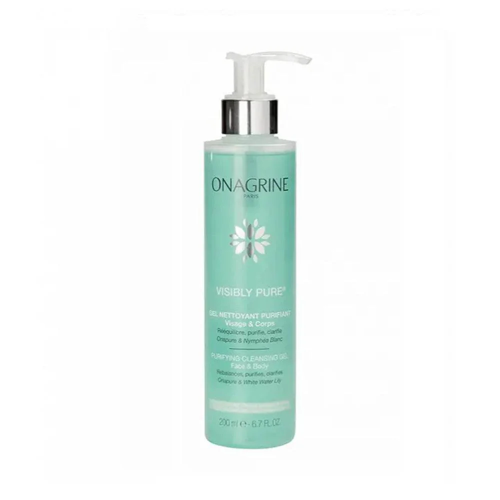 Onagrine Visibly Pure Gelée Nettoyant Gommante 200ml