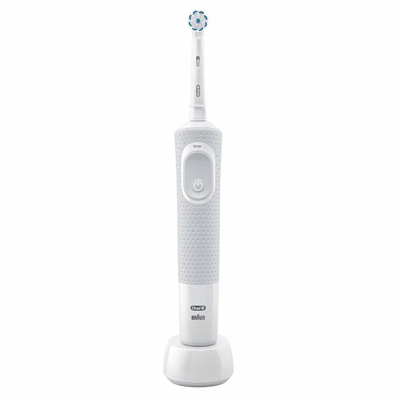 ORAL-B Vitality 100 Sensi UltraThin Brosse À Dents Électrique Blanche Brins Ultra-Fins Gencives Sensibles Nettoyage Doux - Image 2