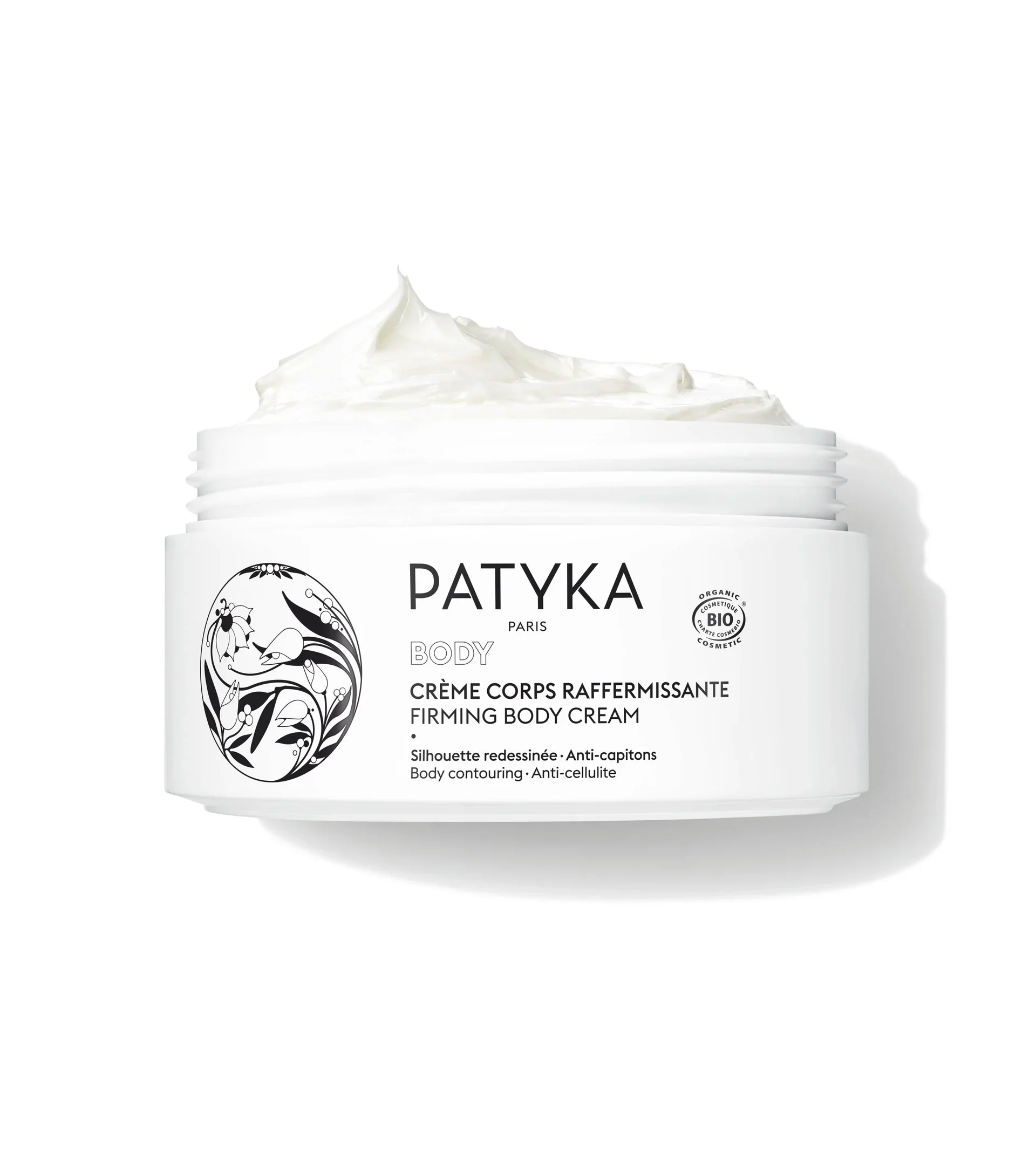 PATYKA Crème Corps Raffermissante 180ml Minceur Poivre Rose Gingembre Bio
