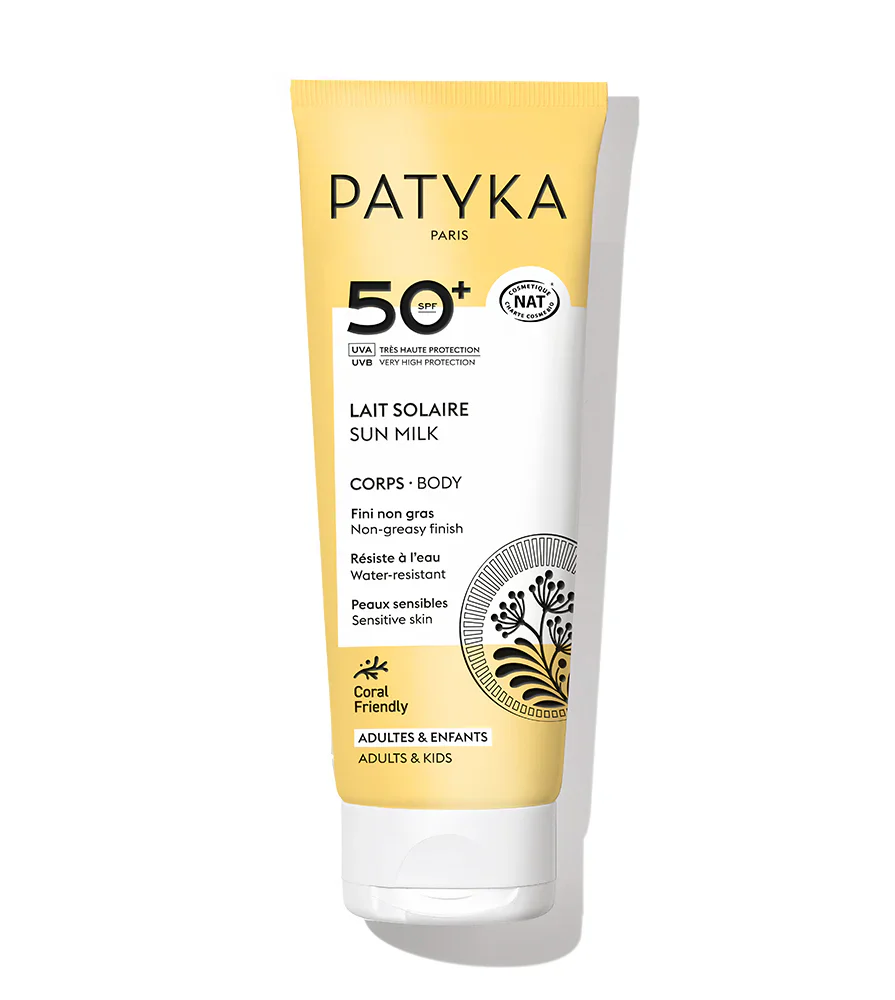 PATYKA Coffret Solaire Crème Visage SPF50 + Lait Corps SPF50 Duo Protection Bio - Image 5