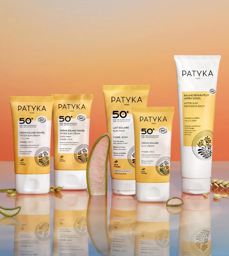 PATYKA Coffret Solaire Crème Visage SPF50 + Lait Corps SPF50 Duo Protection Bio - Image 6