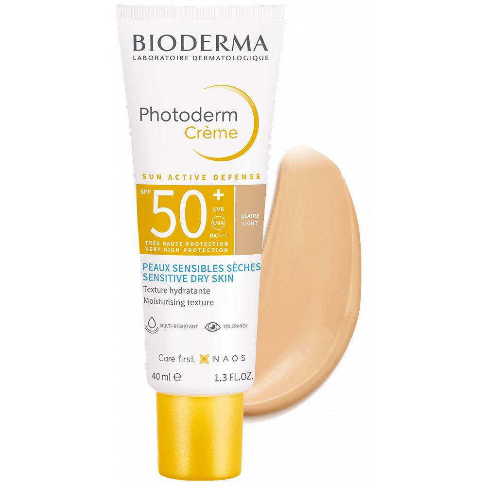 BIODERMA PHOTODERM ECRAN CRÈME TEINTE CLAIRE SPF50+ 40ML - Crème Solaire Teintée - Image 2