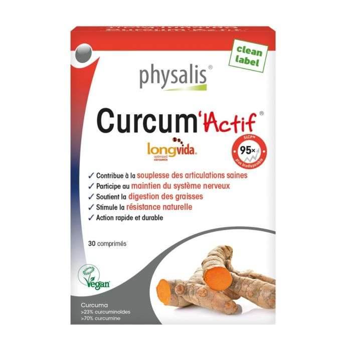Physalis Curcum Actif 30 Comprimés