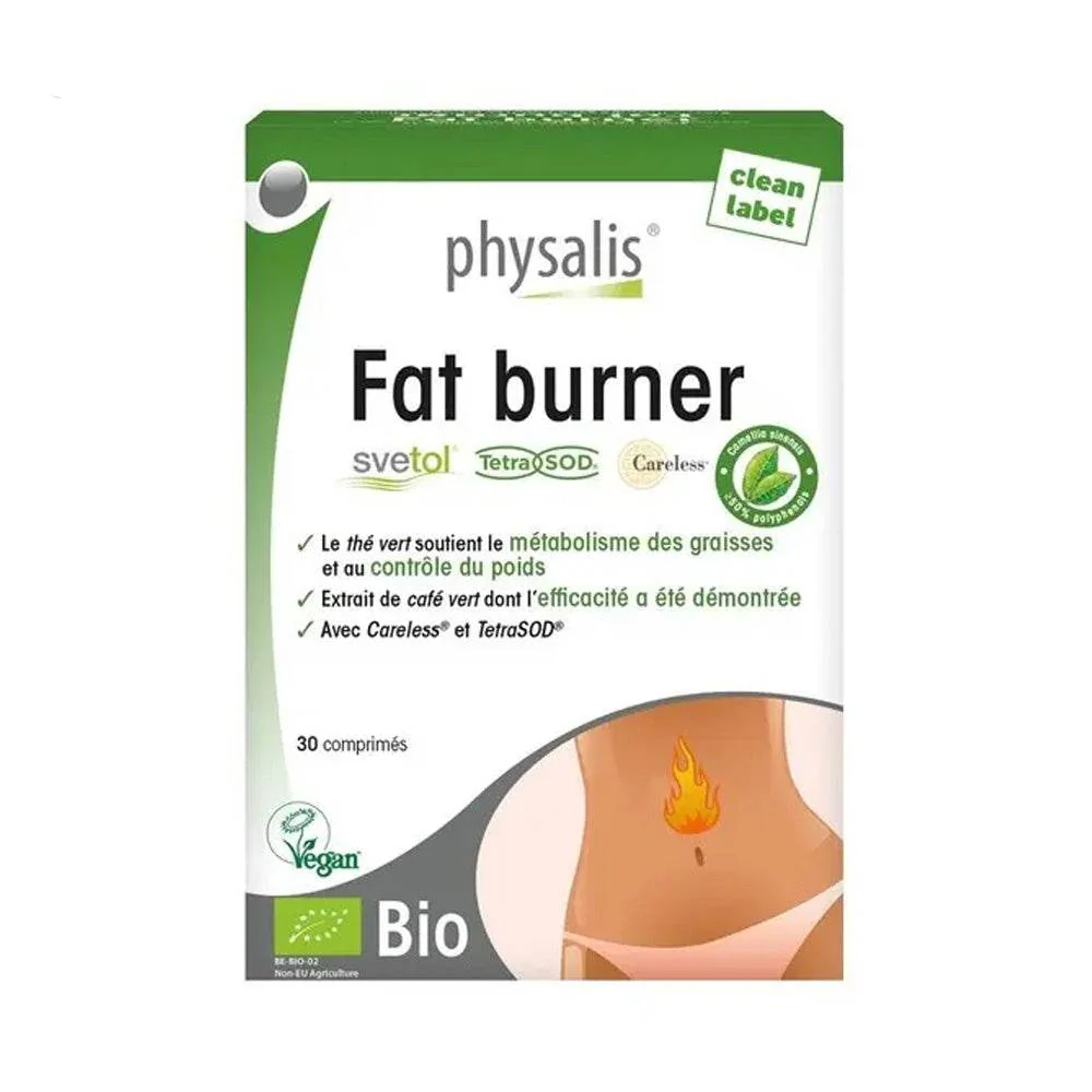 Physalis Fat Brûleur De Graisse 30 Comprimés