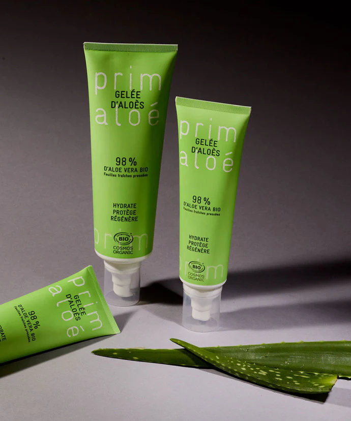 PRIM ALOÉ Gelée d'Aloès 98% Aloe Vera Bio 125ml Gel Pur Hydratant Apaisant Visage Corps - Image 4