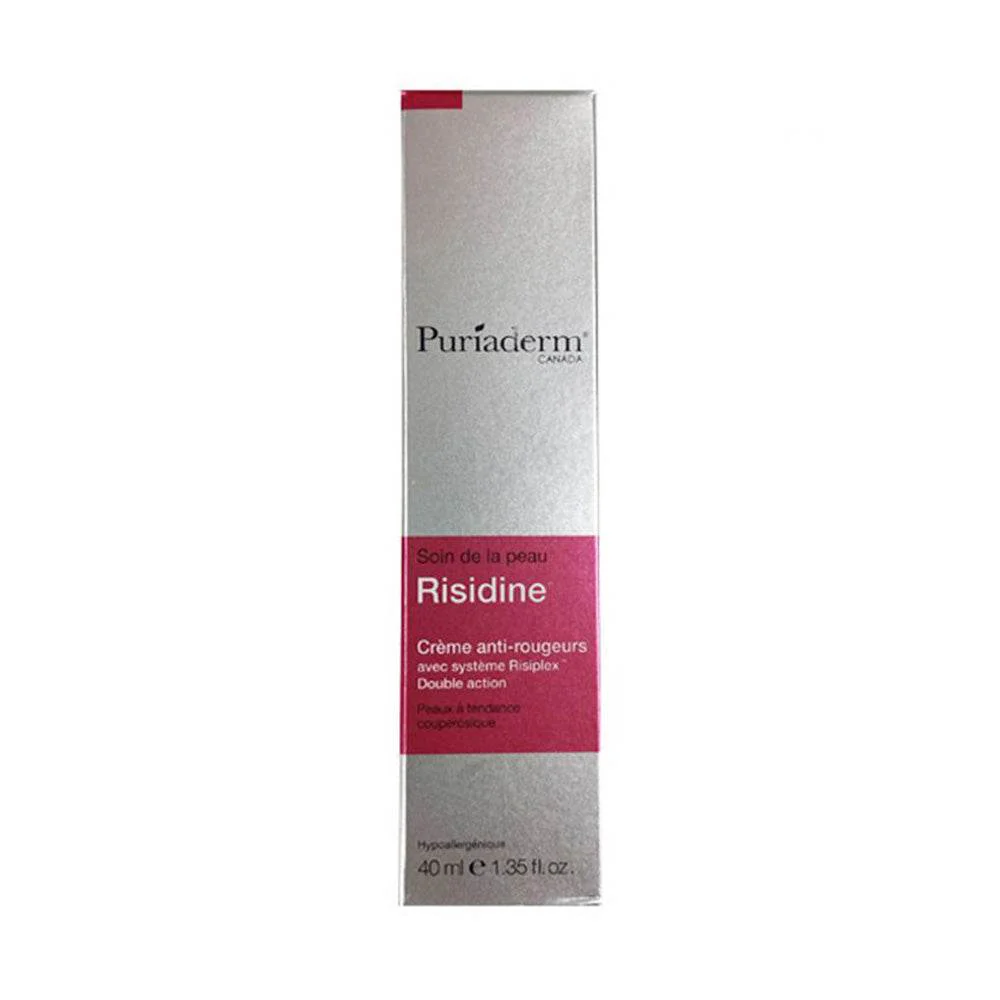 Puriaderm Risidine Crème Anti-Rougeurs 40ml
