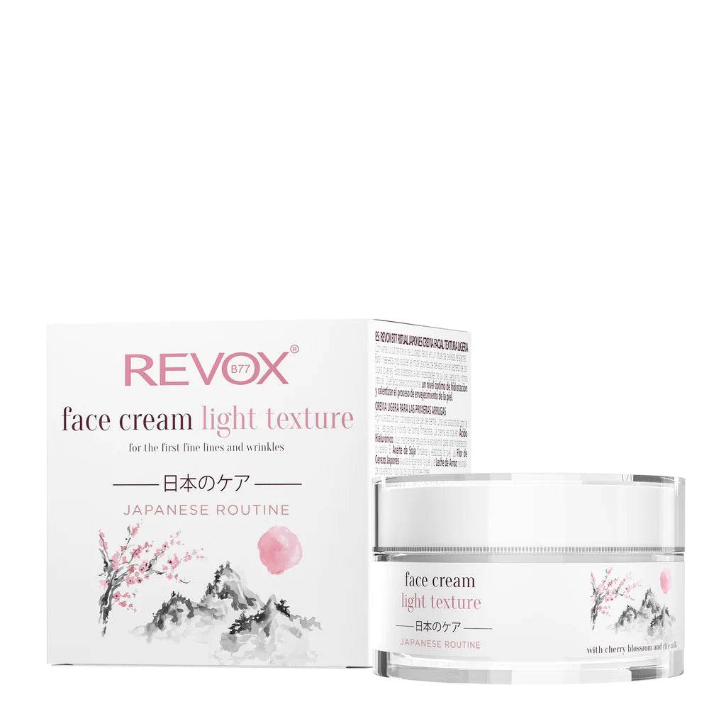 Revox Japanese Routine Crème Visage Légère – 50ml - Image 3