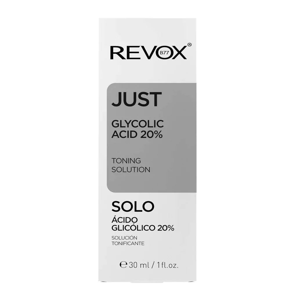 Revox Just Acide Glycolique 20% Solution Tonifiante – 30ml - Image 3