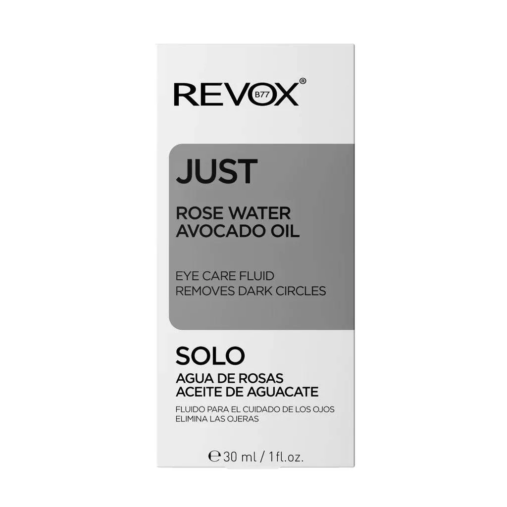 Revox Just Fluide Contour des Yeux à l’Huile d’Avocat & à l’Eau de Rose – 30ml - Image 3