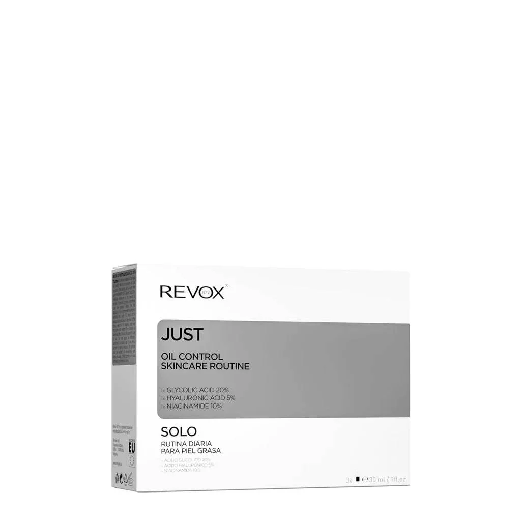 Revox Just Oil Control skincare routine 3*30ml - Image 3