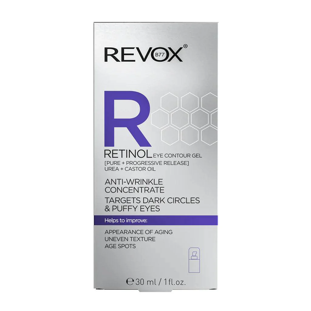 Revox Retinol Gel Contour des Yeux Concentré Anti-Rides – 30ml - Image 3