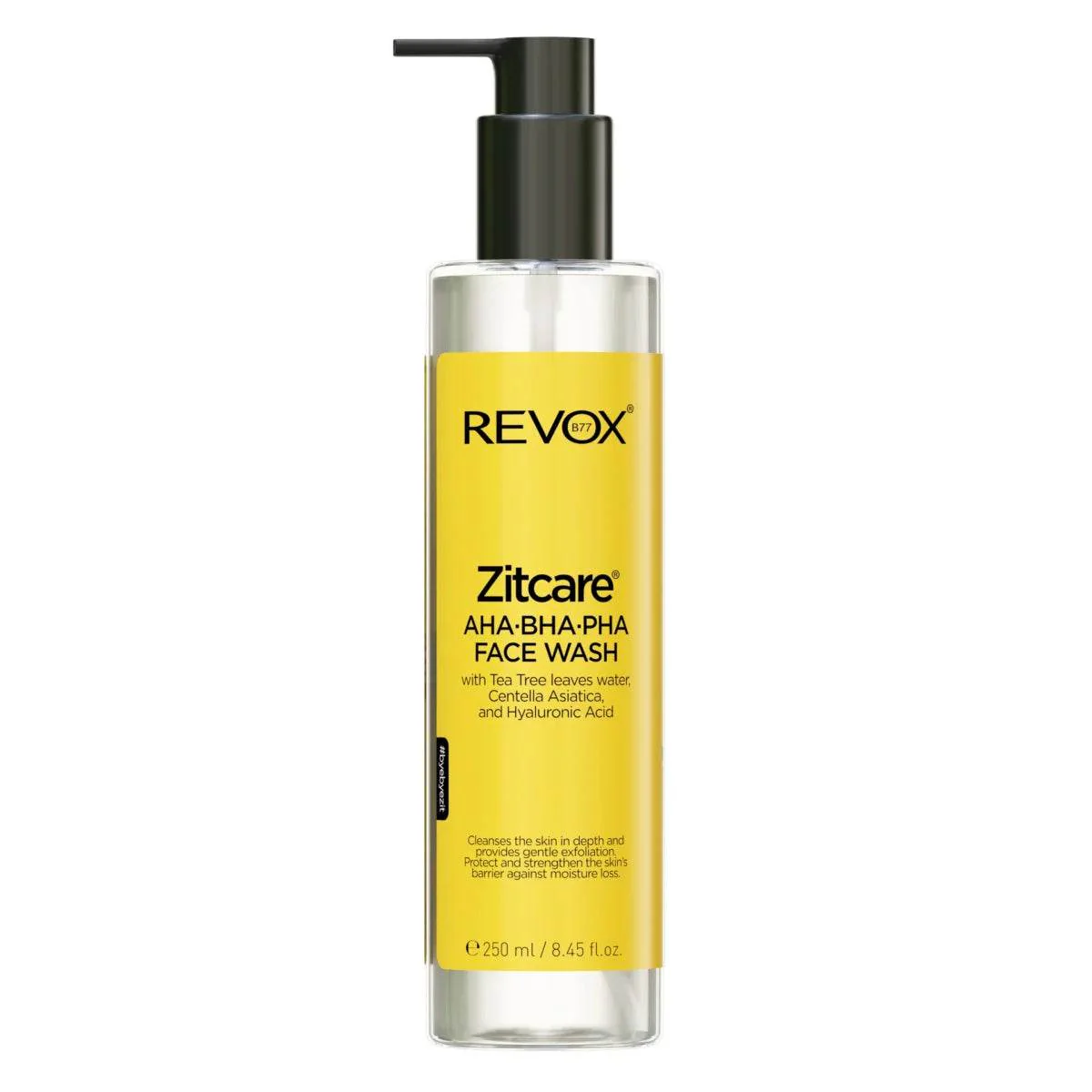 Revox Zitcare AHA.BHA.PHA Gel Nettoyant – 250ml