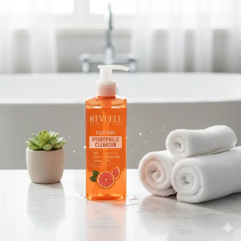 Revuele Purifying Hydrophilic cleanser with citrus extrat 150ml - Image 3