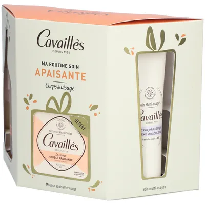 ROGE CAVAILLES Coffret Apaisante Crème Miraculeuse + Huile Douche Veloutante + Savon Coffret Soin Corps Apaisant - Image 2