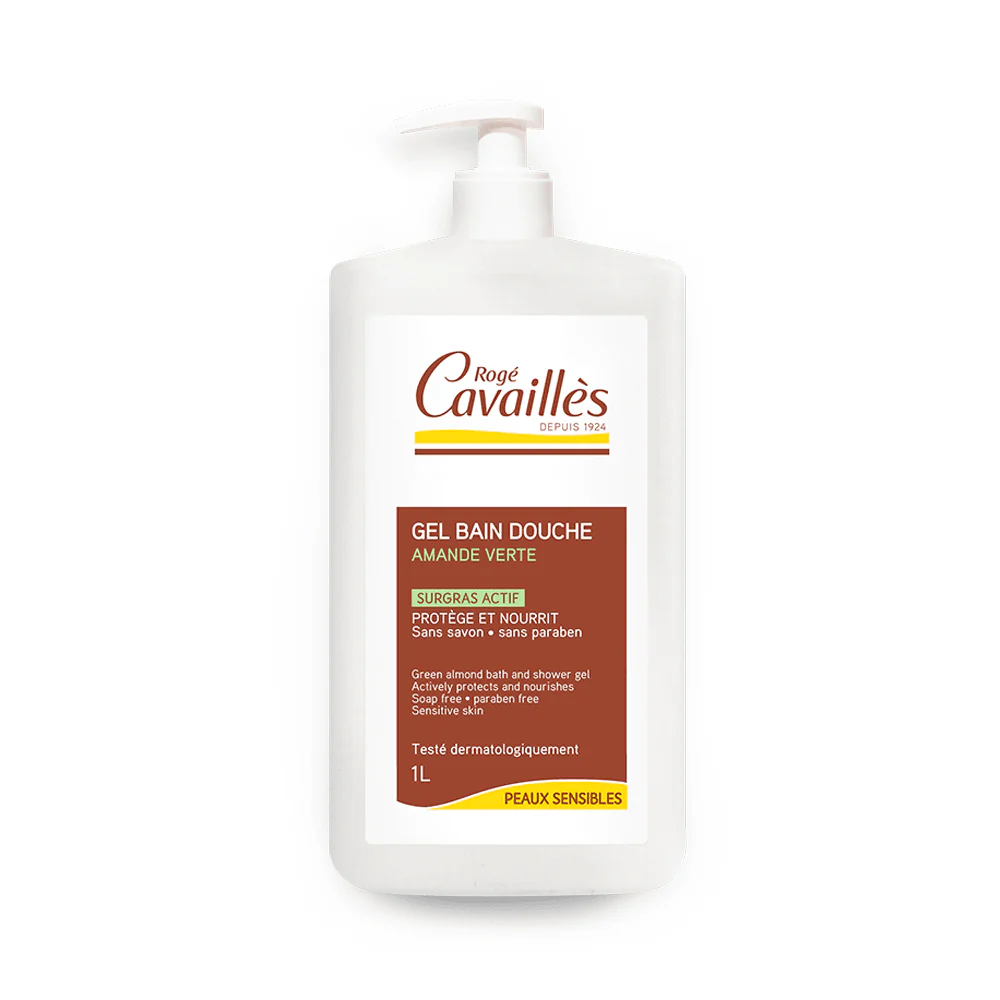 Rogé Cavaillès Gel Bain Douche Amande Verte